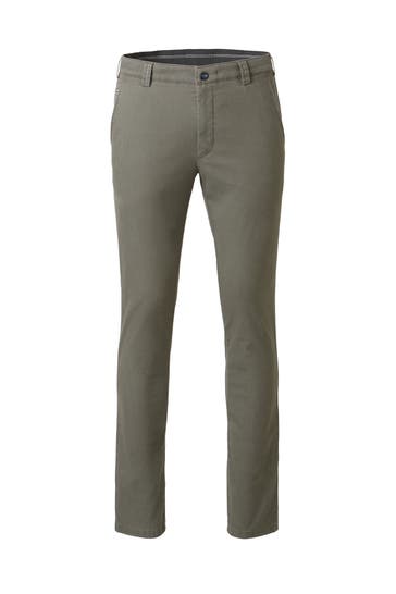MEYER Chino BONN Art.1-8121 oliv Straight