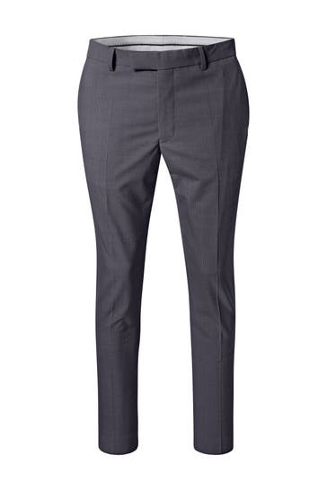 PIERRE CARDIN Stoffhose Ryan Blackened Pearl Slim