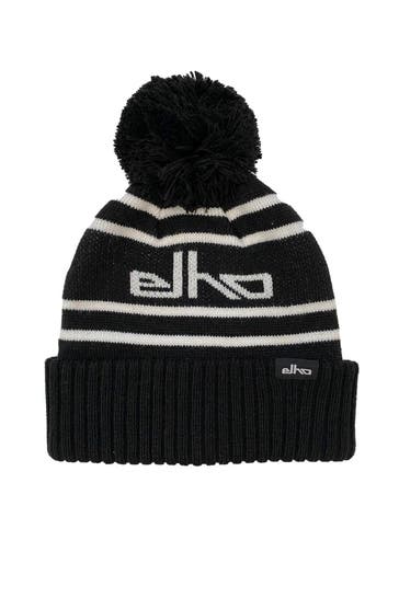 ELHO Mütze Coole Mütze mit Streifendesign BLACK