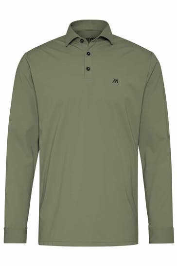 MEYER Polo-Shirt Bryson olive