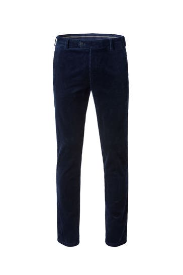 MEYER Chino Bonn 2-3708 marine Straight