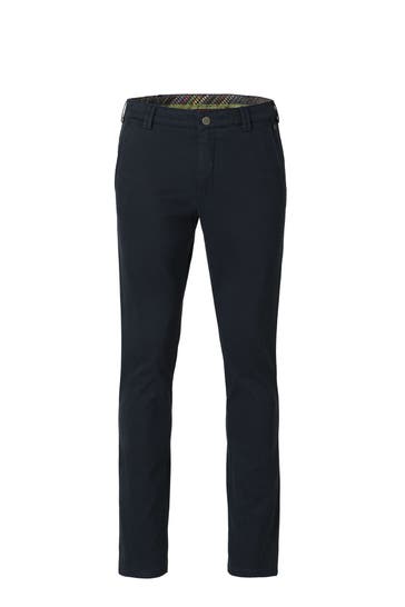 MEYER Chino BONN dunkelblau Straight