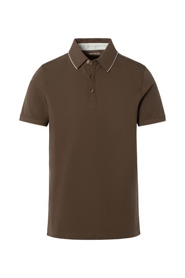 BENVENUTO. Polo-Shirt ALFREDO taupe
