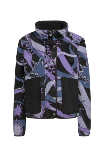ELHO Pullover MALMÖ BLACK LILAC