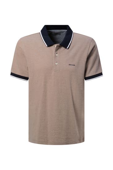 PIERRE CARDIN Polo-Shirt Otter