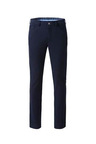 MEYER Chino DUBLIN dunkelblau Straight