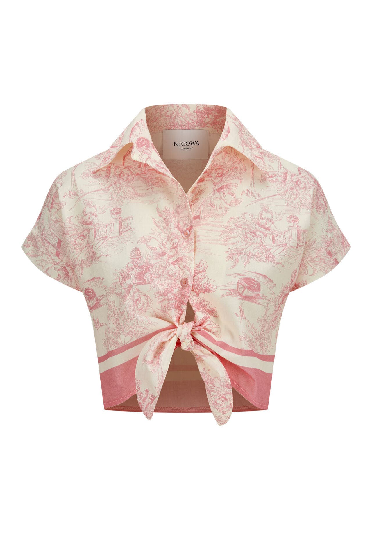 NICOWA Casual-Bluse PLICALO ROSE, Bild 1