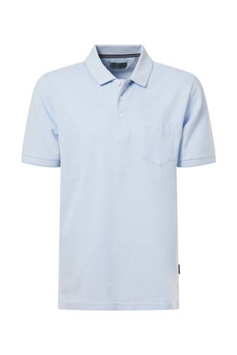 PIERRE CARDIN Polo-Shirt Ice Water