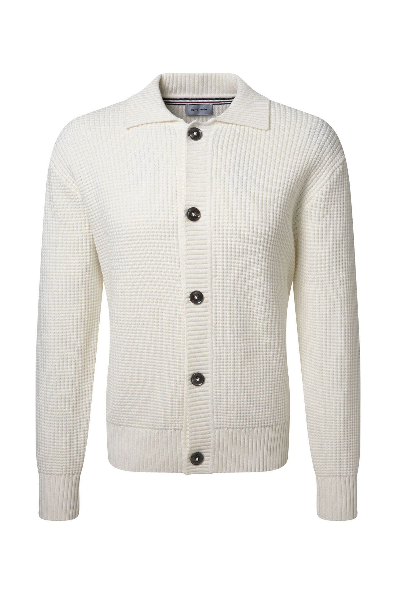PIERRE CARDIN Strickjacke Elfenbein, Bild 1