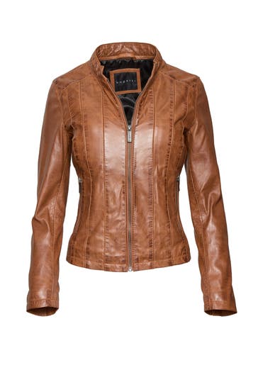 BUGATTI Lederjacke BULady-140 Cognac