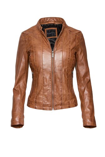 BUGATTI Lederjacke BULady-140 Cognac