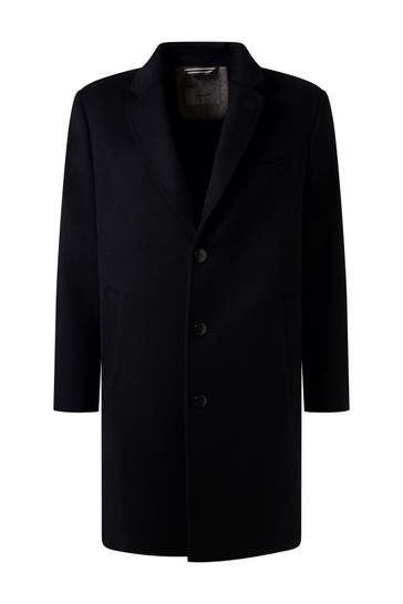 PIERRE CARDIN Wollmantel Schwarz