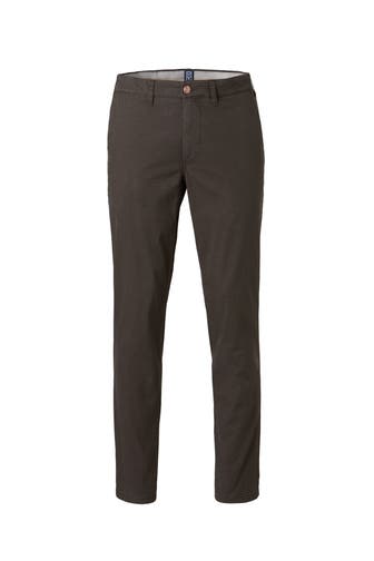 MEYER Chino M5 Chino 2-6190 Dunkelbraun Straight