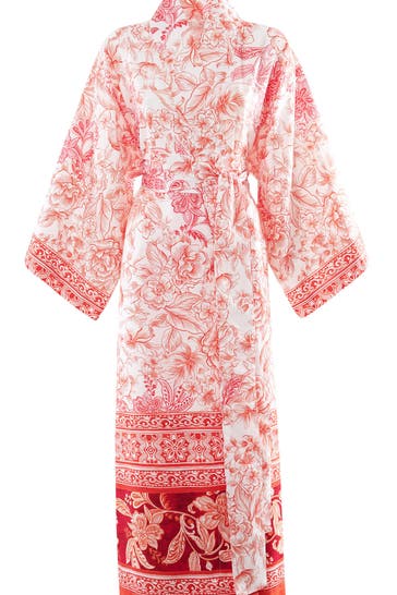 BASSETTI Bademantel CAPODIMONTE KORALLE