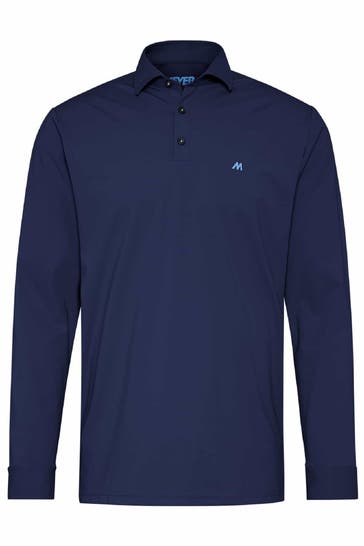 MEYER Polo-Shirt Bryson navy