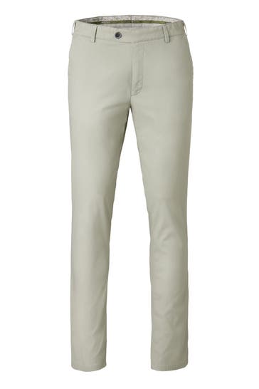 MEYER Chino Oslo 1-5081 Lindgrün Straight
