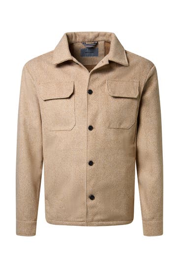 PIERRE CARDIN Blouson Pale Gold Muster