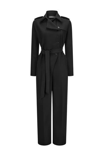 NICOWA Jumpsuit ANIROMA BLACK Straight