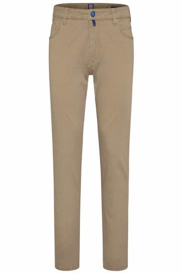 MEYER Stoffhose M5 Slim braun Slim