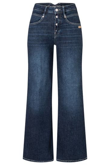 GANG Jeans 94MEDINA WIDE dark titan Wide/ Loose Fit