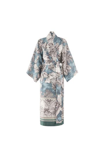 BASSETTI Bademantel BOBOLI GRÜN