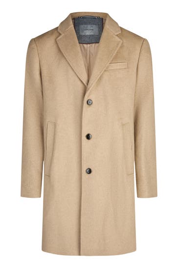 PIERRE CARDIN Wollmantel Feather Gray