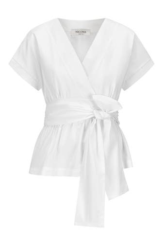 NICOWA Casual-Bluse CANIWA WHITE