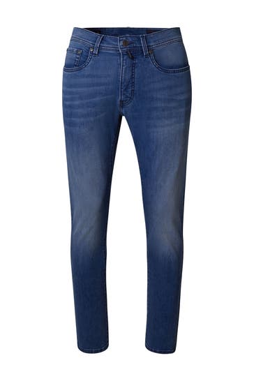PIERRE CARDIN Jeans Lyon blue stonewash Straight
