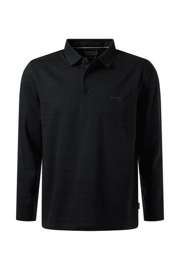 PIERRE CARDIN Longsleeve Schwarz