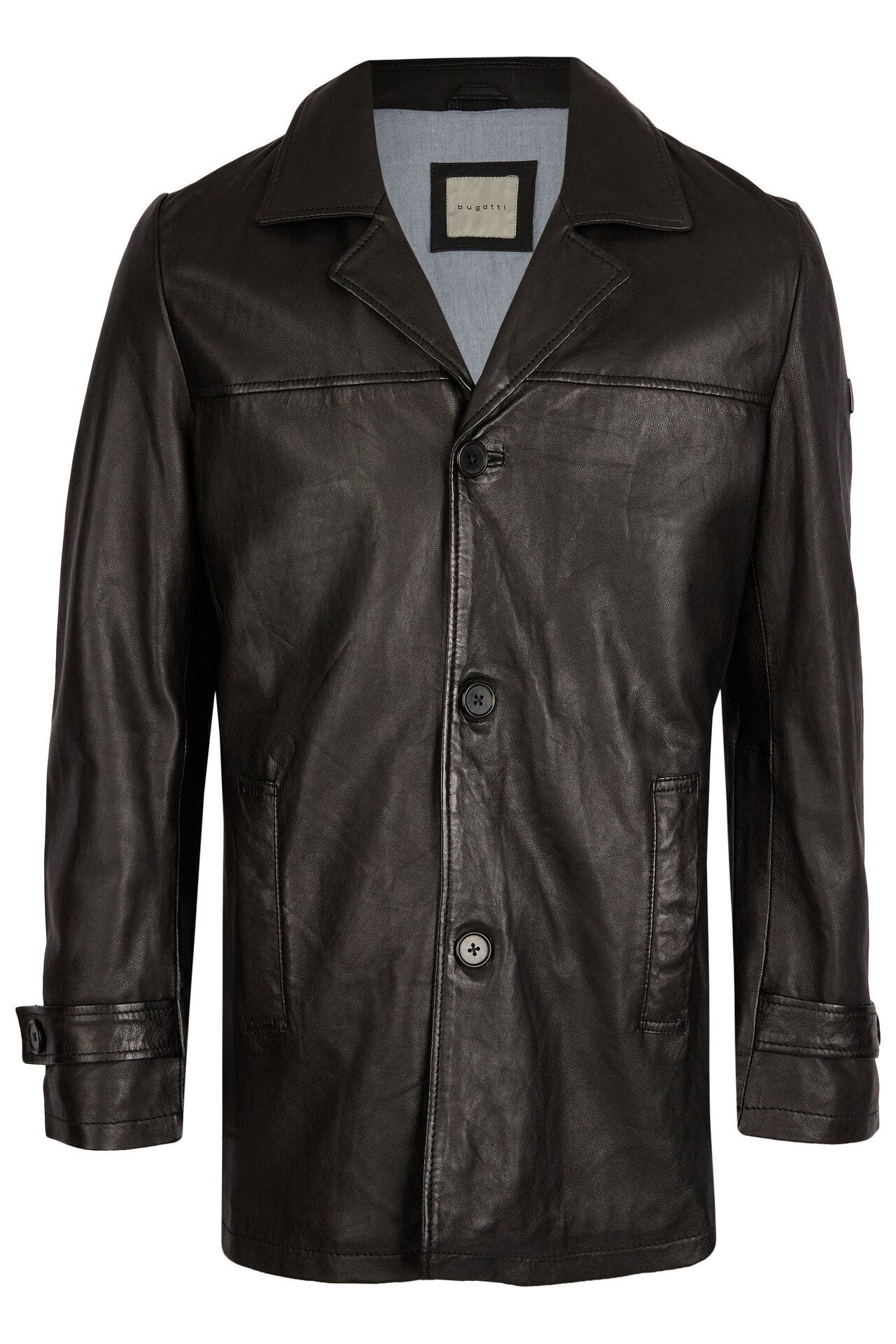 BUGATTI Lederjacke BUPAOLO Schwarz, Bild 1