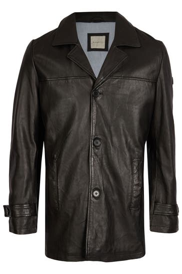 BUGATTI Lederjacke BUPAOLO Schwarz