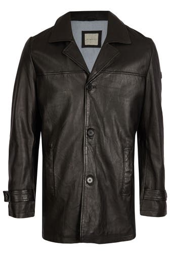 BUGATTI Lederjacke BUPAOLO Schwarz