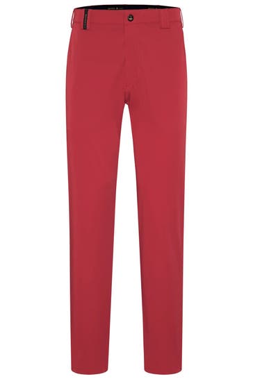 MEYER Chino Augusta rot Slim