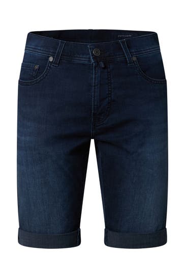 PIERRE CARDIN Jeans Sisteron blue/black used buffies Straight