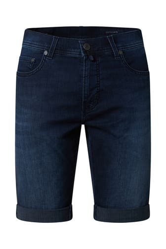 PIERRE CARDIN Jeans Sisteron blue/black used buffies Straight