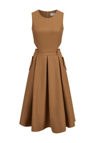 NICOWA Casual-Kleid BALLOWI CAMEL