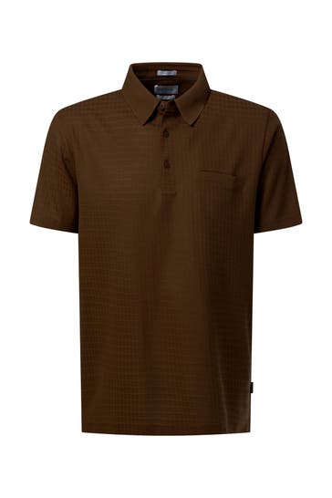PIERRE CARDIN Polo-Shirt Dark Earth