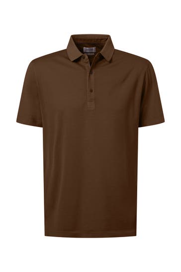PIERRE CARDIN Polo-Shirt Dark Earth