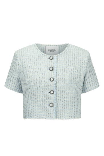 NICOWA Blouson BIANCIWO LIGHT BLUE