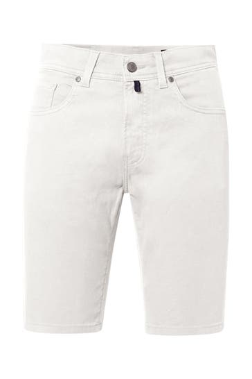 PIERRE CARDIN Short Sisteron WeiÃŸ Straight
