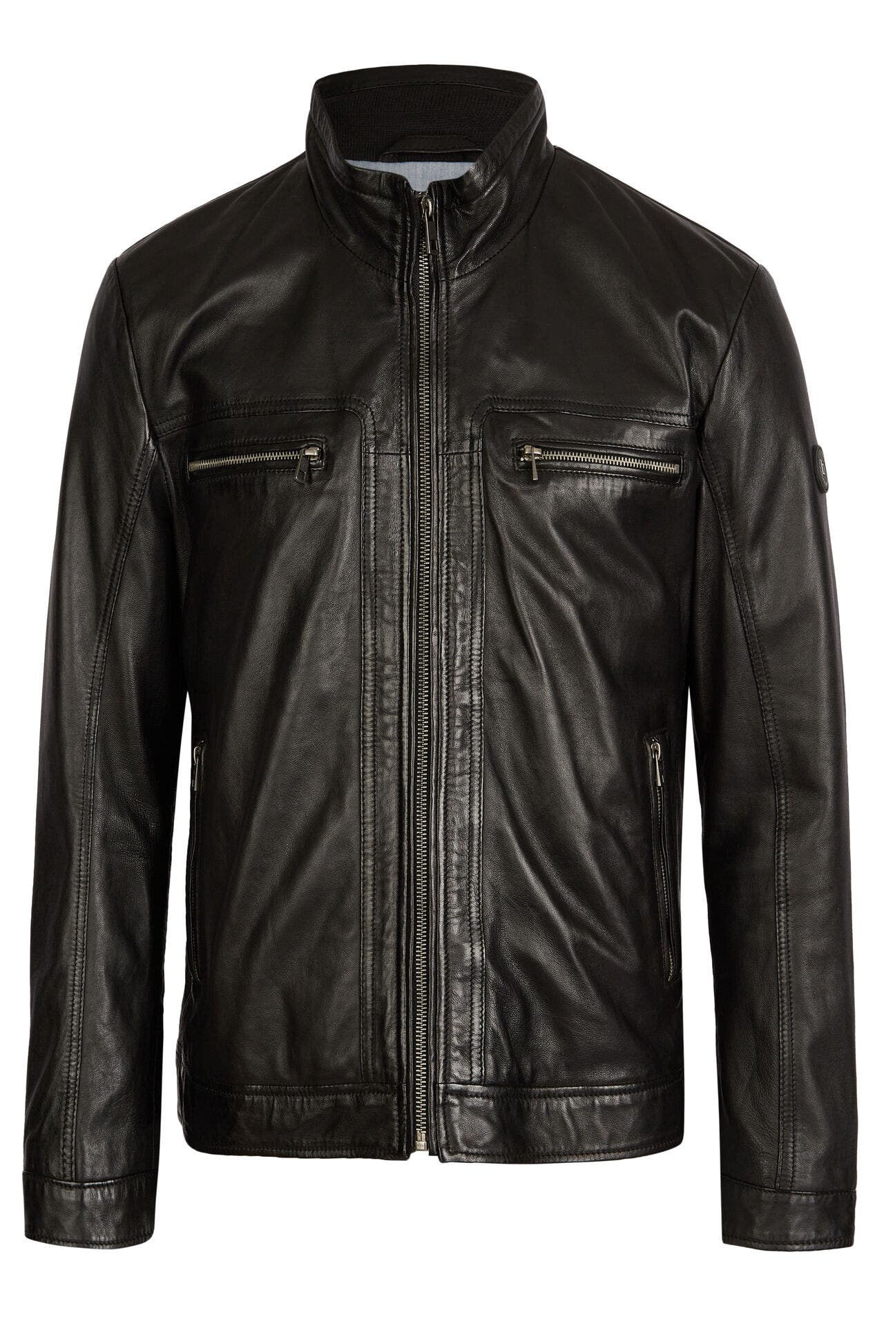 BUGATTI Lederjacke BUMATTI Schwarz, Bild 1