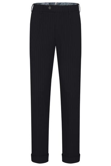 MMX Chino Leo-U marine Slim