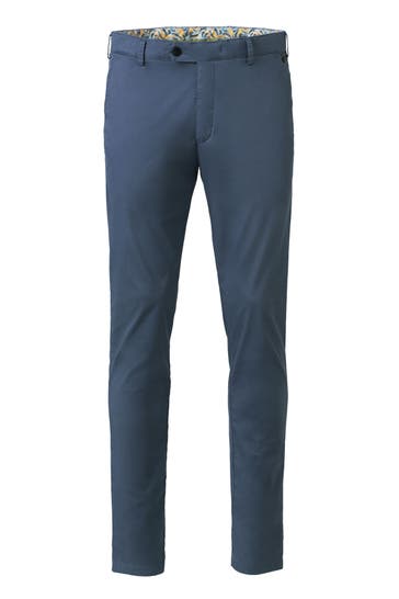 MEYER Chino TOKYO blau Straight