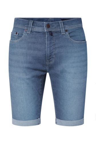 PIERRE CARDIN Jeans Sisteron light blue used buffies Straight