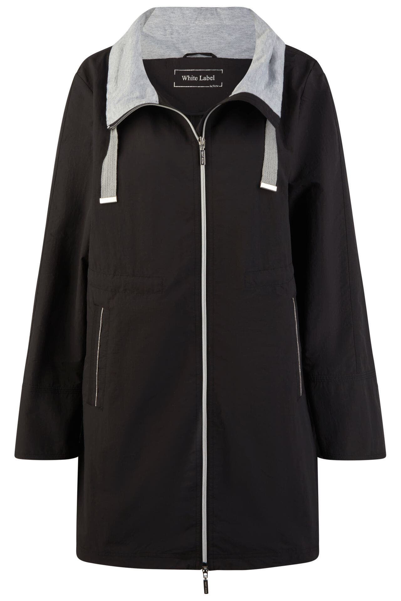 WHITE LABEL Parka schwarz, Bild 1