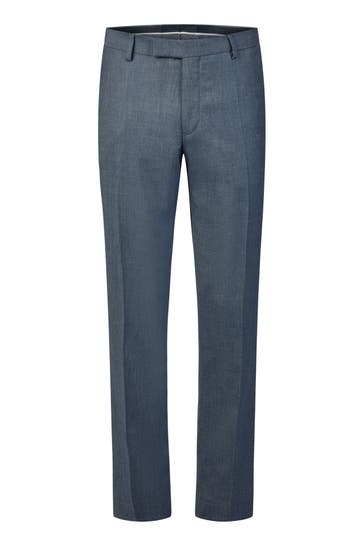 PIERRE CARDIN Stoffhose Ryan Blue Mirage Straight