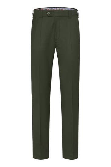 MEYER Chino Rio 9-288 Dunkelgrün Straight