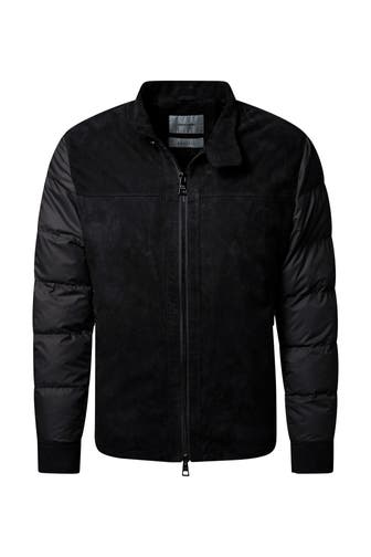PIERRE CARDIN Lederjacke Schwarz