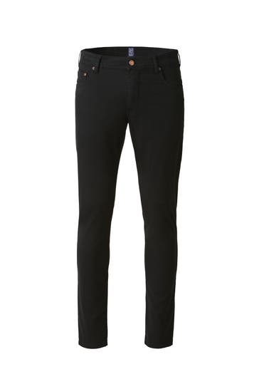 MEYER Chino M5 Five Pocket schwarz Straight