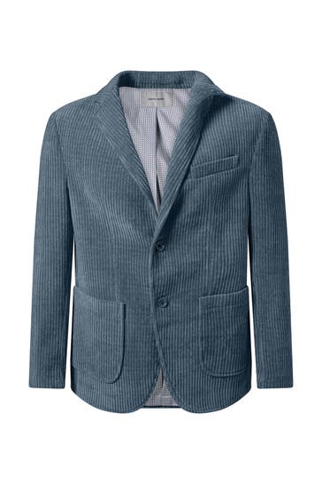 PIERRE CARDIN Casual-Sakko Maurice Blue Mirage Regular Fit